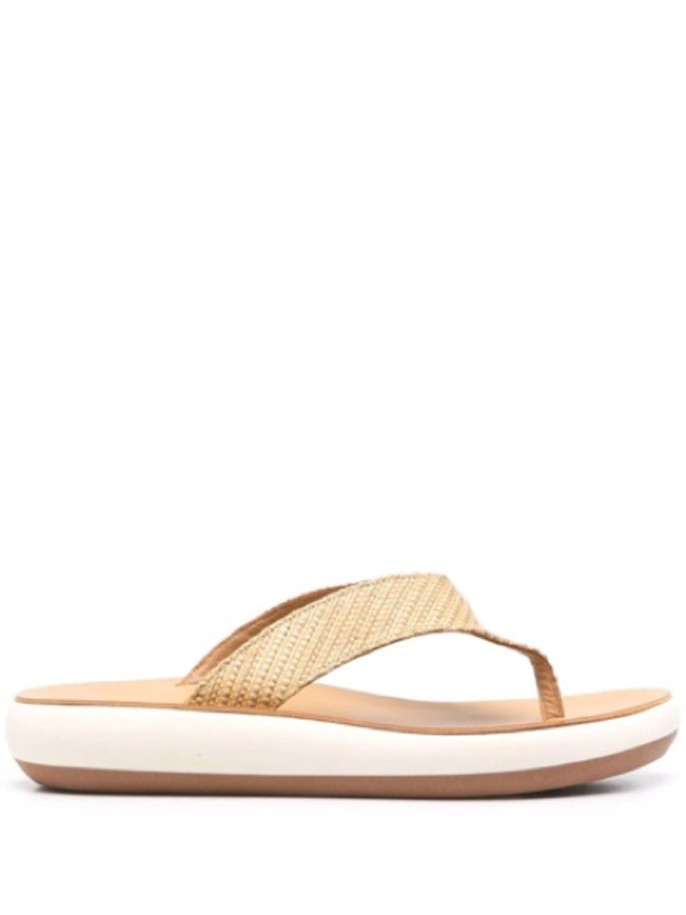 Ancient Greek Sandals Charys Comfort Raffia Platform Sandals - sz 40